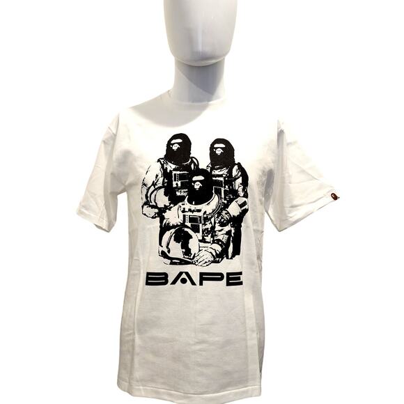A BATHING APE Bape White Men